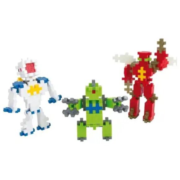 Plus-Plus Robots 170 pc Pastel Building Set Made in Denmark New Sealed Age 5+ - Picture 6 of 16